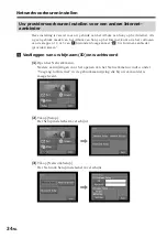 Предварительный просмотр 142 страницы Sony DCR-IP220E Network Operating Instructions