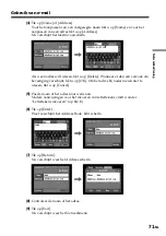 Предварительный просмотр 179 страницы Sony DCR-IP220E Network Operating Instructions