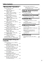 Preview for 7 page of Sony DCR-IP45 - Micromv Digital Camcorder Operating Instructions Manual