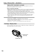 Предварительный просмотр 104 страницы Sony DCR-IP45 - Micromv Digital Camcorder Operating Instructions Manual