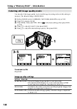 Предварительный просмотр 108 страницы Sony DCR-IP45 - Micromv Digital Camcorder Operating Instructions Manual