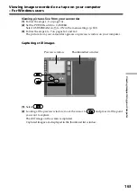 Preview for 163 page of Sony DCR-IP45 - Micromv Digital Camcorder Operating Instructions Manual