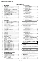 Preview for 4 page of Sony DCR-IP45 - Micromv Digital Camcorder Service Manual