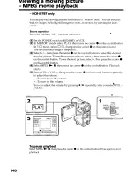 Предварительный просмотр 140 страницы Sony DCR-IP5 MovieShaker v3.1 Operating Instructions Manual