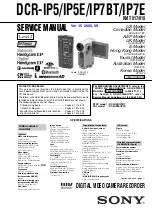 Preview for 1 page of Sony DCR-IP5 MovieShaker v3.1 Service Manual