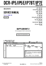 Предварительный просмотр 188 страницы Sony DCR-IP5 MovieShaker v3.1 Service Manual