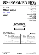 Предварительный просмотр 189 страницы Sony DCR-IP5 MovieShaker v3.1 Service Manual