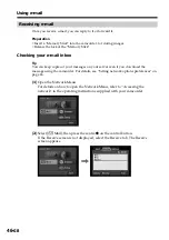 Preview for 46 page of Sony DCR-IP7BT - Network Handycam Ip User Manual