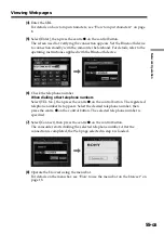 Preview for 55 page of Sony DCR-IP7BT - Network Handycam Ip User Manual