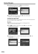 Preview for 64 page of Sony DCR-IP7BT - Network Handycam Ip User Manual