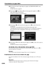 Preview for 138 page of Sony DCR-IP7BT - Network Handycam Ip User Manual