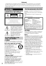 Preview for 2 page of Sony DCR PC101 - Handycam Camcorder - 1.0 Megapixel Operating Instructions Manual