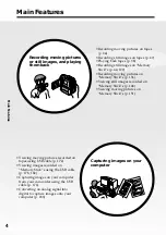 Preview for 4 page of Sony DCR PC101 - Handycam Camcorder - 1.0 Megapixel Operating Instructions Manual