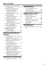 Preview for 7 page of Sony DCR PC101 - Handycam Camcorder - 1.0 Megapixel Operating Instructions Manual