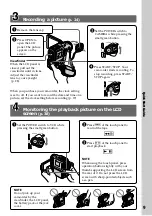 Preview for 9 page of Sony DCR PC101 - Handycam Camcorder - 1.0 Megapixel Operating Instructions Manual