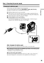 Preview for 15 page of Sony DCR PC101 - Handycam Camcorder - 1.0 Megapixel Operating Instructions Manual