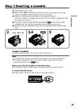 Preview for 21 page of Sony DCR PC101 - Handycam Camcorder - 1.0 Megapixel Operating Instructions Manual