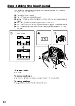 Preview for 22 page of Sony DCR PC101 - Handycam Camcorder - 1.0 Megapixel Operating Instructions Manual