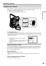 Preview for 29 page of Sony DCR PC101 - Handycam Camcorder - 1.0 Megapixel Operating Instructions Manual