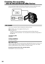 Preview for 36 page of Sony DCR PC101 - Handycam Camcorder - 1.0 Megapixel Operating Instructions Manual