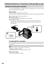 Preview for 46 page of Sony DCR PC101 - Handycam Camcorder - 1.0 Megapixel Operating Instructions Manual