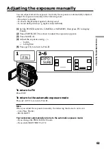 Preview for 63 page of Sony DCR PC101 - Handycam Camcorder - 1.0 Megapixel Operating Instructions Manual