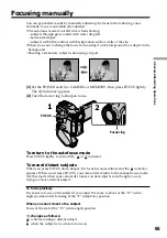 Preview for 65 page of Sony DCR PC101 - Handycam Camcorder - 1.0 Megapixel Operating Instructions Manual