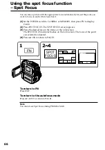 Preview for 66 page of Sony DCR PC101 - Handycam Camcorder - 1.0 Megapixel Operating Instructions Manual