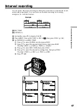 Preview for 67 page of Sony DCR PC101 - Handycam Camcorder - 1.0 Megapixel Operating Instructions Manual