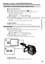 Preview for 81 page of Sony DCR PC101 - Handycam Camcorder - 1.0 Megapixel Operating Instructions Manual