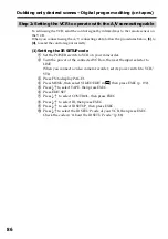 Preview for 86 page of Sony DCR PC101 - Handycam Camcorder - 1.0 Megapixel Operating Instructions Manual