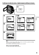 Preview for 91 page of Sony DCR PC101 - Handycam Camcorder - 1.0 Megapixel Operating Instructions Manual