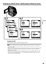 Preview for 93 page of Sony DCR PC101 - Handycam Camcorder - 1.0 Megapixel Operating Instructions Manual