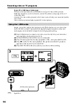 Preview for 98 page of Sony DCR PC101 - Handycam Camcorder - 1.0 Megapixel Operating Instructions Manual