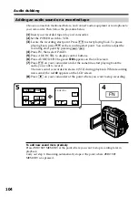 Preview for 104 page of Sony DCR PC101 - Handycam Camcorder - 1.0 Megapixel Operating Instructions Manual