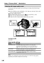 Preview for 118 page of Sony DCR PC101 - Handycam Camcorder - 1.0 Megapixel Operating Instructions Manual