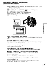 Preview for 125 page of Sony DCR PC101 - Handycam Camcorder - 1.0 Megapixel Operating Instructions Manual