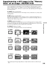 Preview for 131 page of Sony DCR PC101 - Handycam Camcorder - 1.0 Megapixel Operating Instructions Manual