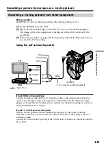 Preview for 141 page of Sony DCR PC101 - Handycam Camcorder - 1.0 Megapixel Operating Instructions Manual