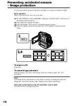 Preview for 156 page of Sony DCR PC101 - Handycam Camcorder - 1.0 Megapixel Operating Instructions Manual