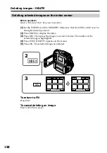 Preview for 158 page of Sony DCR PC101 - Handycam Camcorder - 1.0 Megapixel Operating Instructions Manual