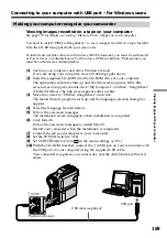 Preview for 169 page of Sony DCR PC101 - Handycam Camcorder - 1.0 Megapixel Operating Instructions Manual