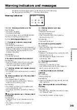 Preview for 201 page of Sony DCR PC101 - Handycam Camcorder - 1.0 Megapixel Operating Instructions Manual