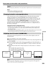 Preview for 211 page of Sony DCR PC101 - Handycam Camcorder - 1.0 Megapixel Operating Instructions Manual