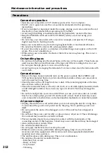 Preview for 212 page of Sony DCR PC101 - Handycam Camcorder - 1.0 Megapixel Operating Instructions Manual