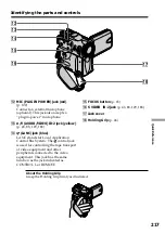 Preview for 217 page of Sony DCR PC101 - Handycam Camcorder - 1.0 Megapixel Operating Instructions Manual