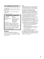 Preview for 3 page of Sony DCR PC105 - Handycam Camcorder - 1.0 MP Operating Instructions Manual