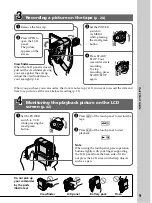 Preview for 9 page of Sony DCR PC105 - Handycam Camcorder - 1.0 MP Operating Instructions Manual