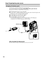 Preview for 16 page of Sony DCR PC105 - Handycam Camcorder - 1.0 MP Operating Instructions Manual