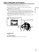 Preview for 25 page of Sony DCR PC105 - Handycam Camcorder - 1.0 MP Operating Instructions Manual